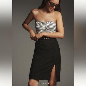 Anthropologie Elegant Black Women's Skirt NWT